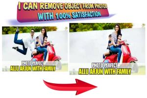 Portfolio for Remove Person Object, Add logo watermark